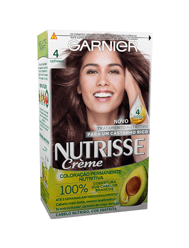 coloração nutrisse 4.0 castanho